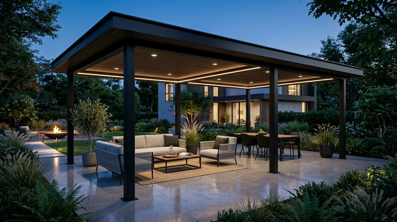 Lounge Pavilion Setup